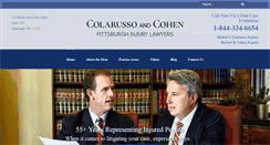 Desktop Screenshot of colarussocohen.com