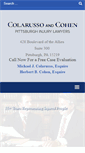 Mobile Screenshot of colarussocohen.com